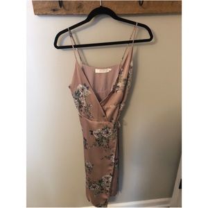 ASTR the Label Floral Wrap Dress